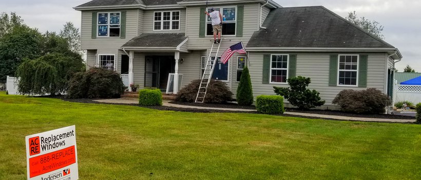 Andersen 100 Series Windows Installed in Wrightstown, NJ!