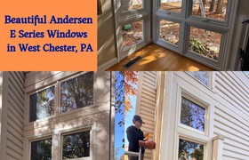 Project of the Week: Stunning Wall of Windows with Andersen E-Series in West Chester, PA