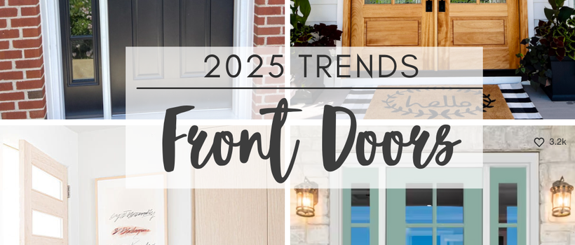 Top Trends for Front Doors in 2025: What’s In and What’s Out | Acre Windows & Doors