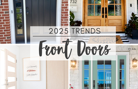 Top Trends for Front Doors in 2025: What’s In and What’s Out | Acre Windows & Doors