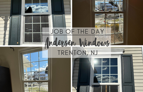 Project Spotlight: Andersen 100 Series Single-Hung Window Installation in Trenton, NJ