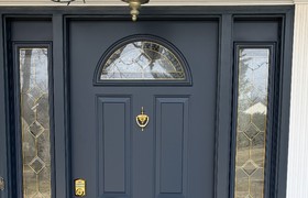 Stunning Front Door Transformation in Morganville, NJ: See the Before & After! 🚪✨