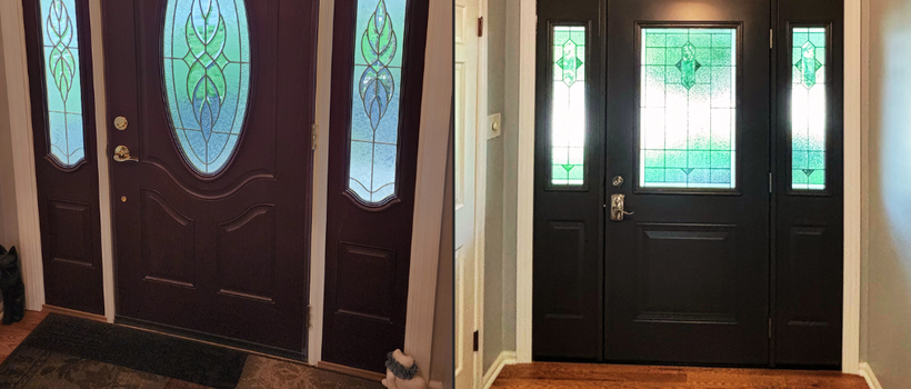 Before & After: ProVia Entry Door and Andersen Sliding Patio Door Installation in Morrisville, PA