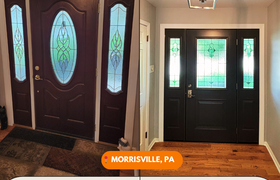 Before & After: ProVia Entry Door and Andersen Sliding Patio Door Installation in Morrisville, PA