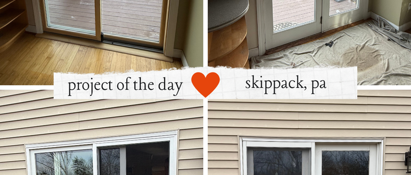 Featured Project: Patio Door Upgrade in Skippack, PA