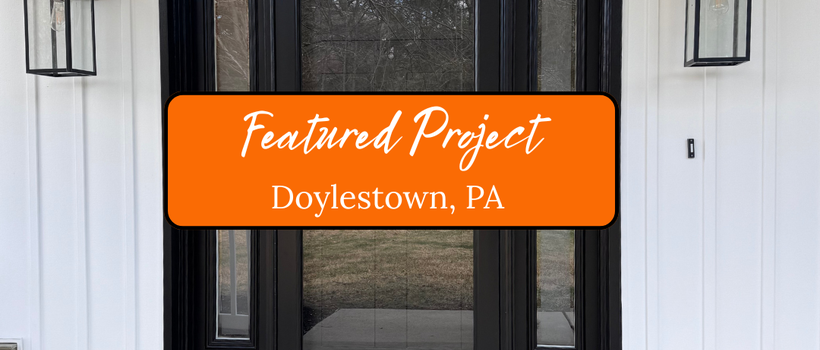 Modern Front Door Upgrade in Doylestown, PA