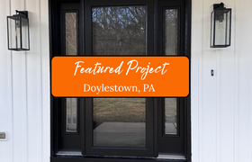 Modern Front Door Upgrade in Doylestown, PA