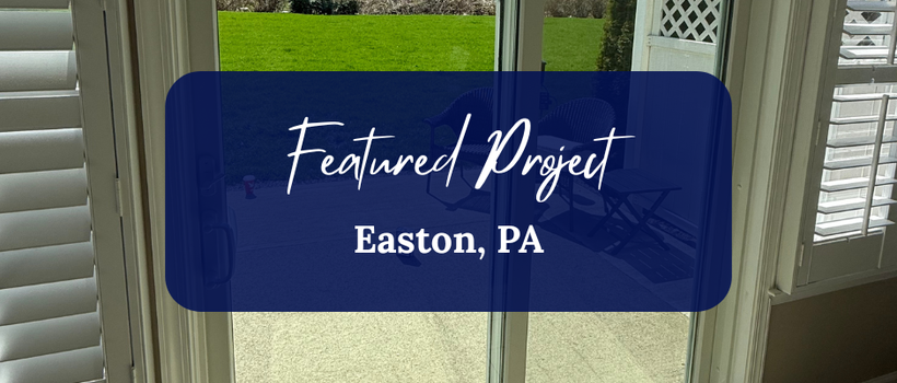 Letting the Light In: A Modern Patio Door Upgrade in Easton, PA