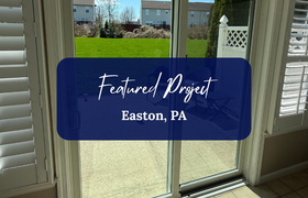 Letting the Light In: A Modern Patio Door Upgrade in Easton, PA