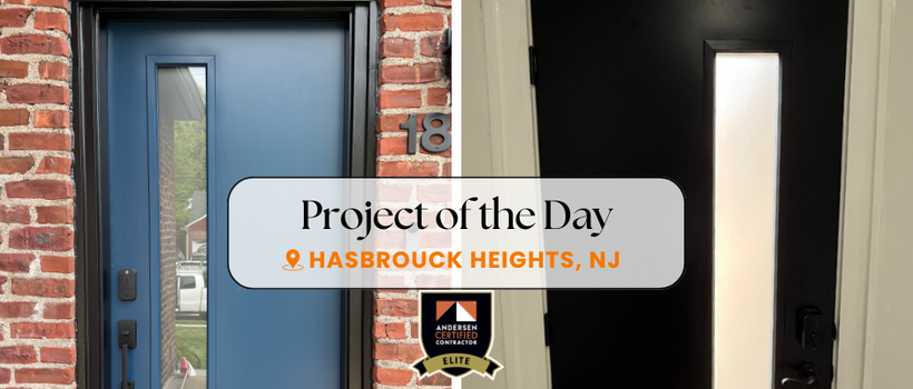 New Front Door, New Look: A ProVia Entry Door Installation in Hasbrouck Heights, NJ