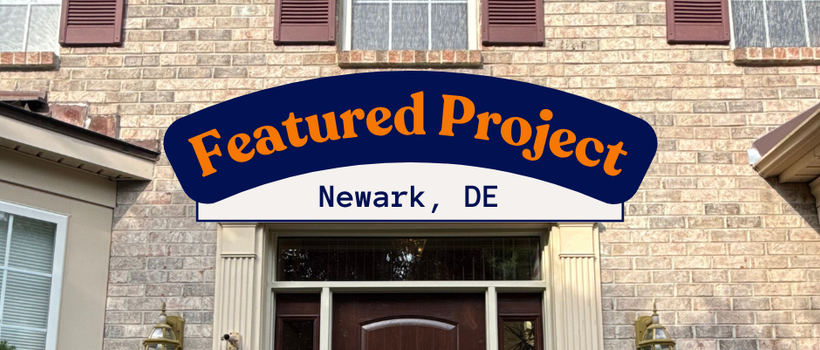A Bold Entry Door Transformation in Newark, DE