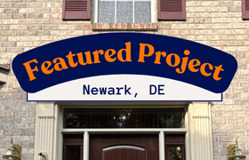 A Bold Entry Door Transformation in Newark, DE