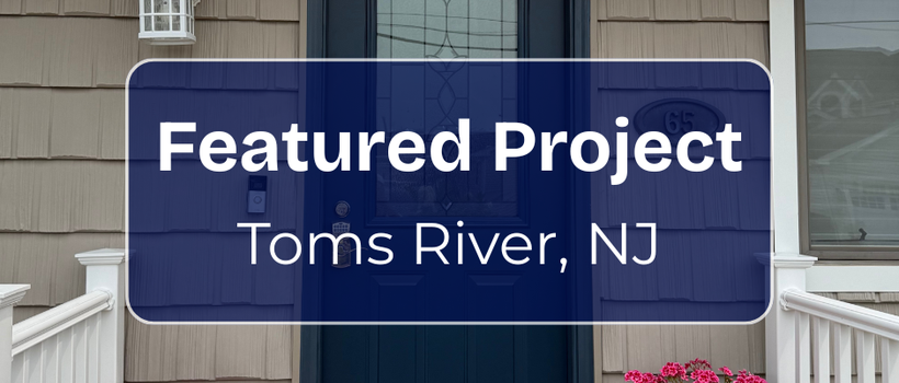 A Bold New Welcome: Transforming a Toms River, NJ Entryway