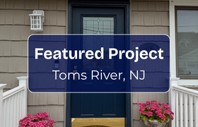 A Bold New Welcome: Transforming a Toms River, NJ Entryway