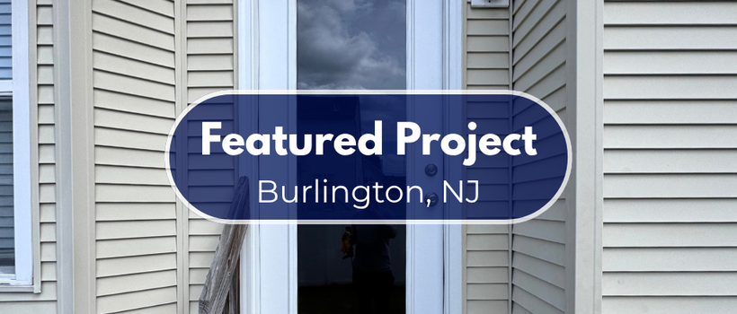 A Fresh New Look for Two Doors in Burlington, NJ