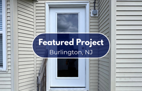 A Fresh New Look for Two Doors in Burlington, NJ