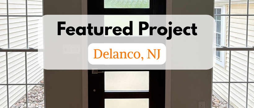 From Traditional to Modern: A Front Door Update in Delanco