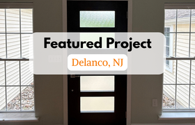 From Traditional to Modern: A Front Door Update in Delanco