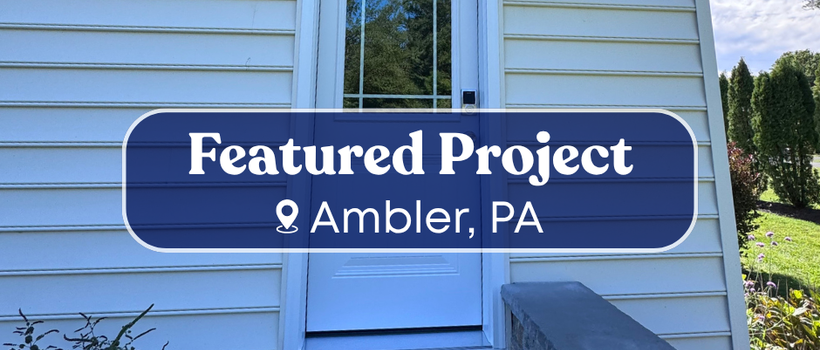Two New ProVia Entry Doors for a Home in Ambler, PA